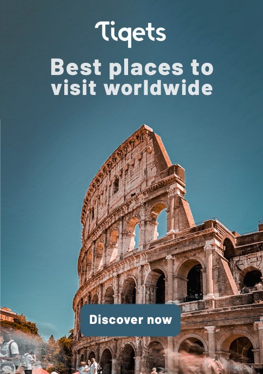 Homepage 66 Tiqets- best place to visit worldwide